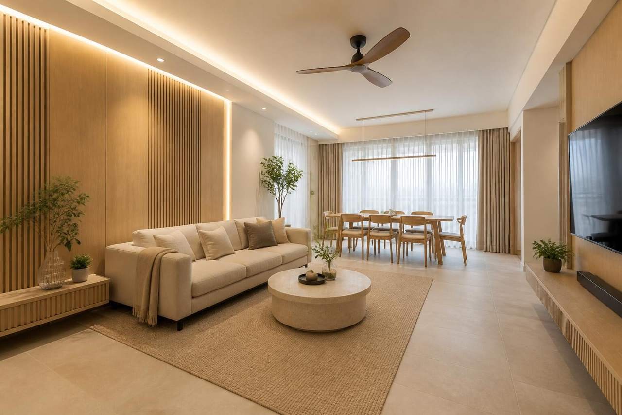 3D interior design render